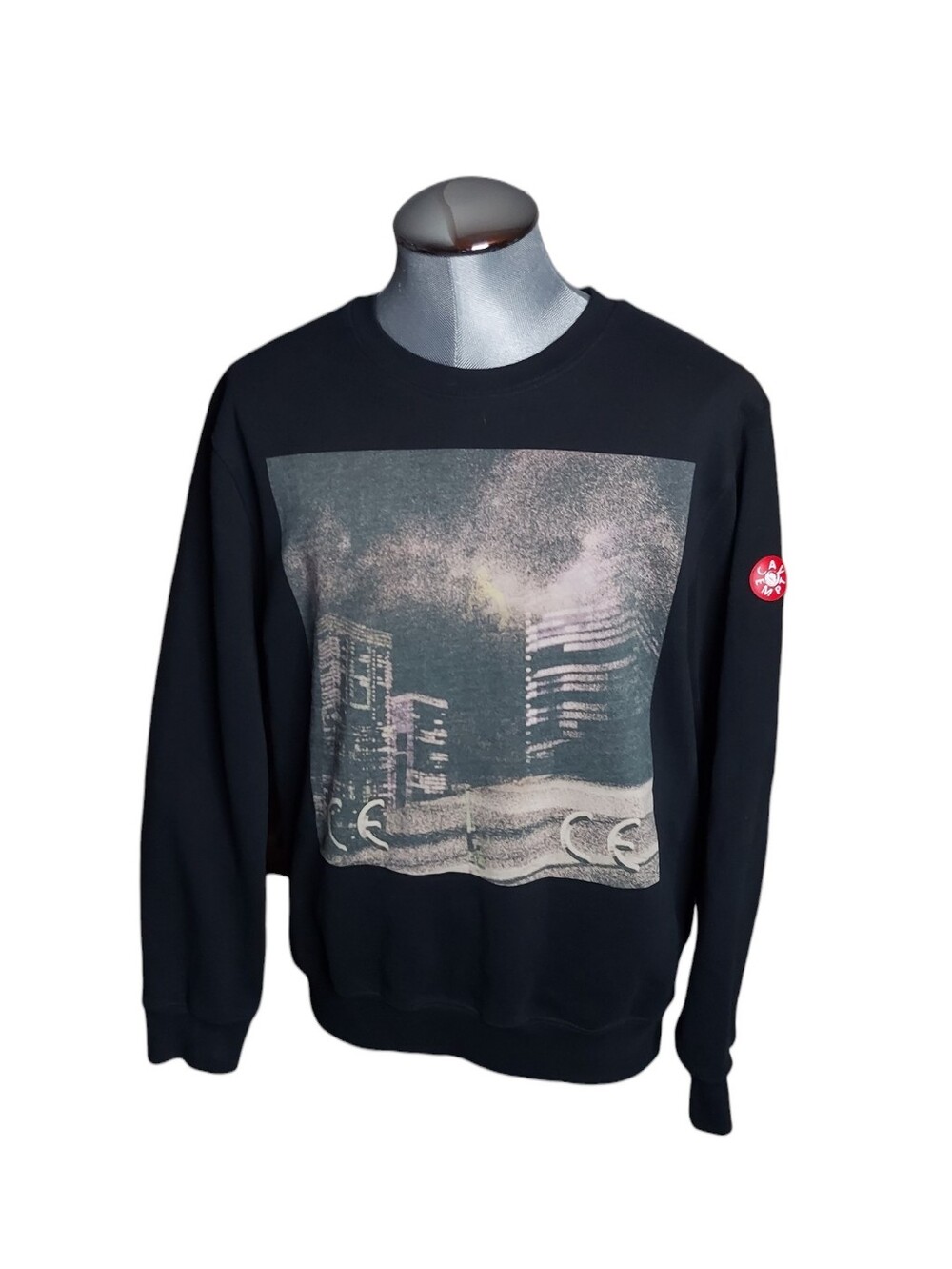 Cav Empt | Reversible | Night Vector | Crewneck Sweatshirt - Picture 2 of 8